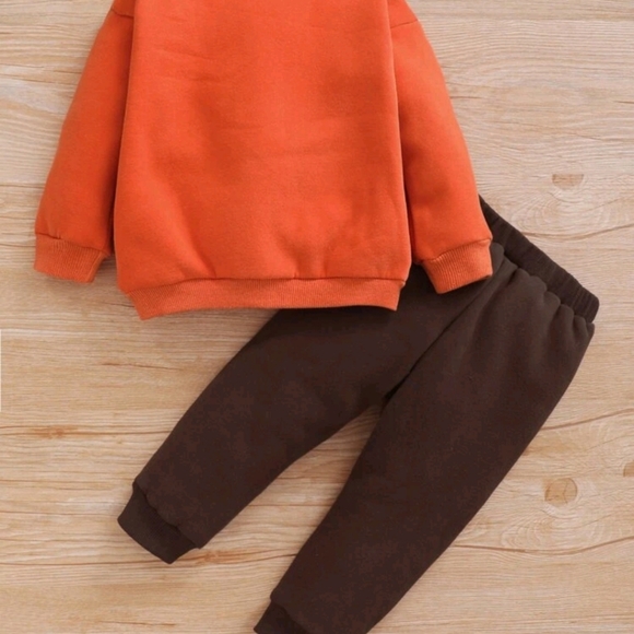 Baby fox 3D pattern Pullover and sweatpants - Picture 2 of 3